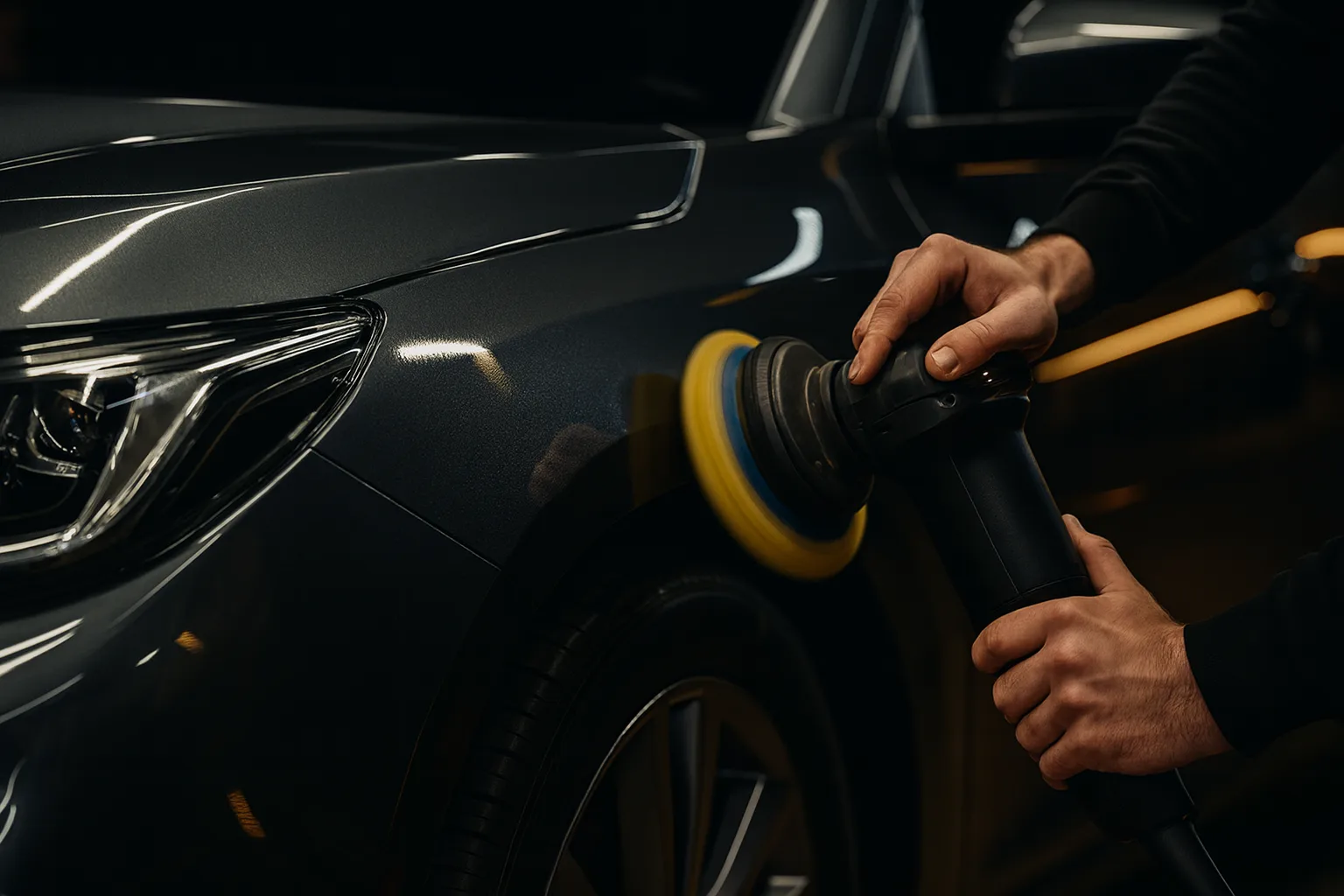 Polissage professionnel de carrosserie